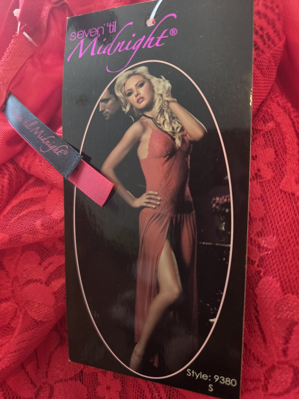 NEW Sexy & Sheer Red Nightgown